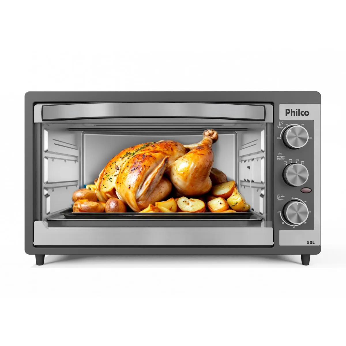 Forno Eltrico Philco 50l Dupla Resistncia Pfe52p - Outlet