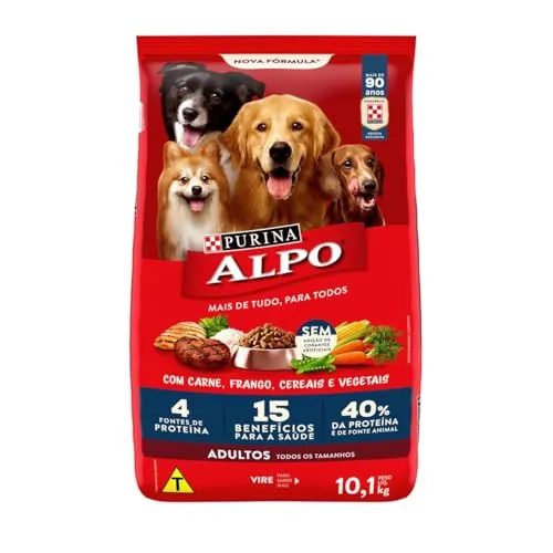 Purina Alpo Alpo - Rao Ces Adultos Carne E Frango 10,1kg