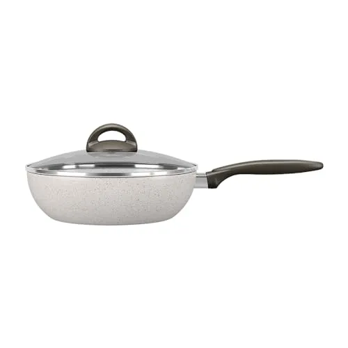 Brinox - Wok Com Tampa 28cm 4,1l Ceramic Life Suprema - Vanilla