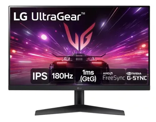 Monitor Gamer Lg Ultragear 24 Ips 180hz 1ms (gtg) Nvidia G-sync Amd Freesync Hdr10 Srgb 99% - 24gs60f-b