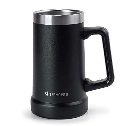 [ Prime ] Termopro Caneca Trmica Para Cerveja 709ml Preto