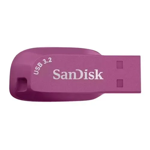 Pen Drive Sandisk Ultra Shift Usb 3.2 64gb De Armazenamento - Roxo