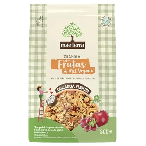 Me Terra Granola Frutas E Mel Sem Acar 800g