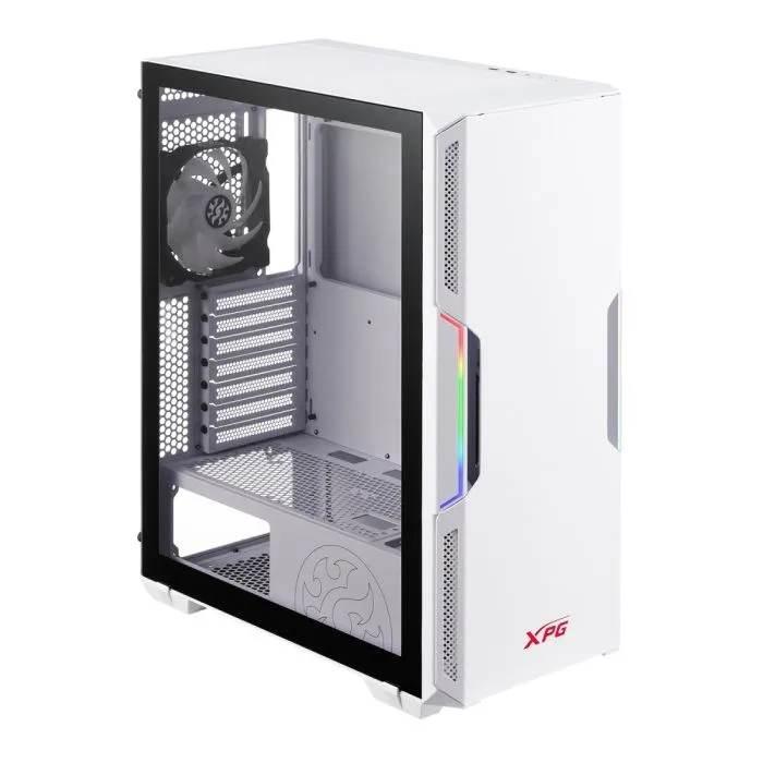 Gabinete Gamer Xpg Starker - Mid Tower, Lateral Vidro - Branco