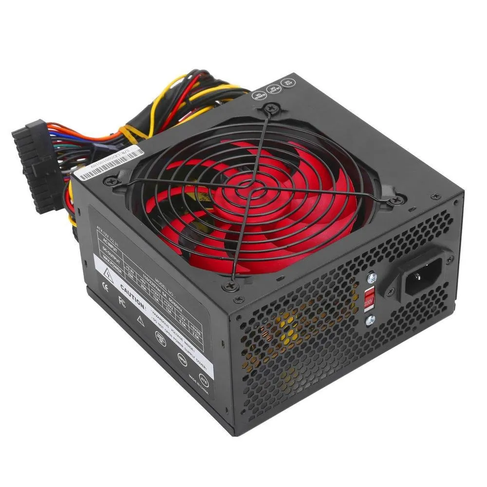 Fonte 500w Nominal Atx Nyper Octopus 300w Real Bivolt