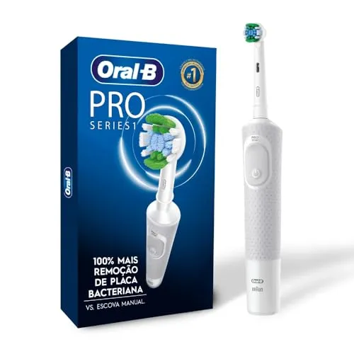 Oral-b Pro Series 1, Escova De Dentes Eltrica, Cabea Redonda, Cabo Ergonmico, Branca, 110v