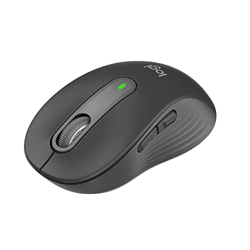 Mouse Sem Fio Logitech Signature M650, Conexo Usb E Bluetooth - Grafite