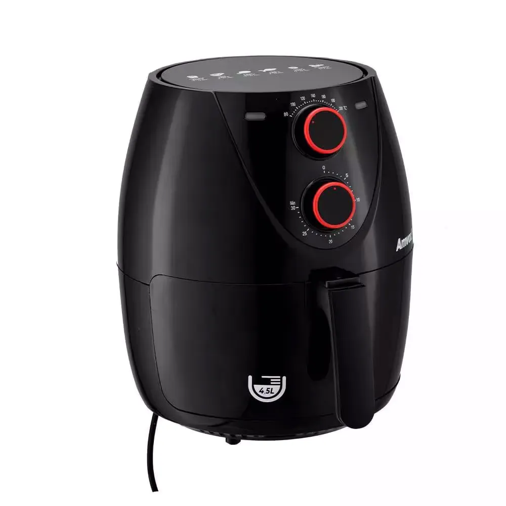 Fritadeira Eltrica Air Fryer Amvox Arf1205 4,5 Litros Preta - 220v