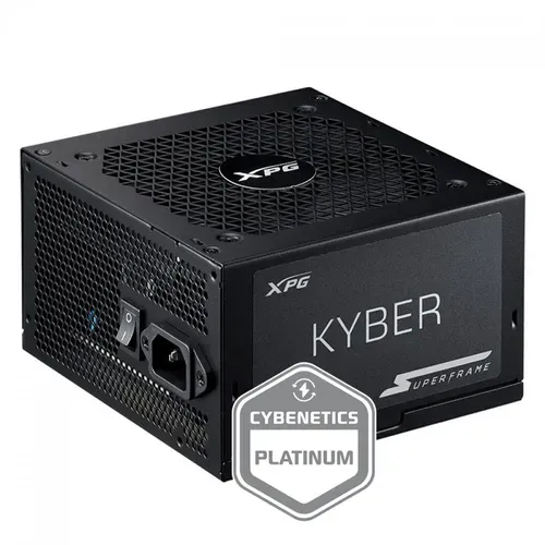 Fonte Xpg Kyber Superframe, 850w, 80 Plus Gold, Cybenetics Platinum, Com Conector Pcie 5.0, Pfc Ativo