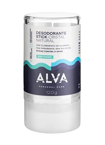 Alva Personal Care, Desodorante Stick Cristal, 120g