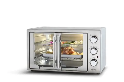 Forno E Fritadeira Sem leo Oster 42l French Door 2 Em 1-127v