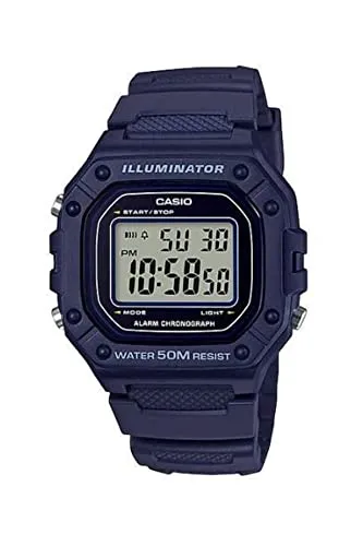 Relgio Casio Digital Azul W-218h-2avdf