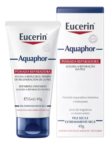 Eucerin Aquaphor Pomada Reparadora Dia E Noite 49g Fragrncia Neutro