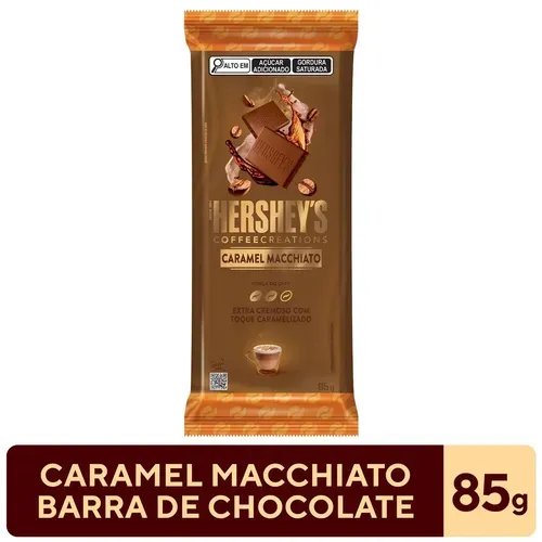 [leve6 E Pague 3] - Chocolate Hershey's Coffee Creations Sabor Caramel Macchiato Pacote 85g